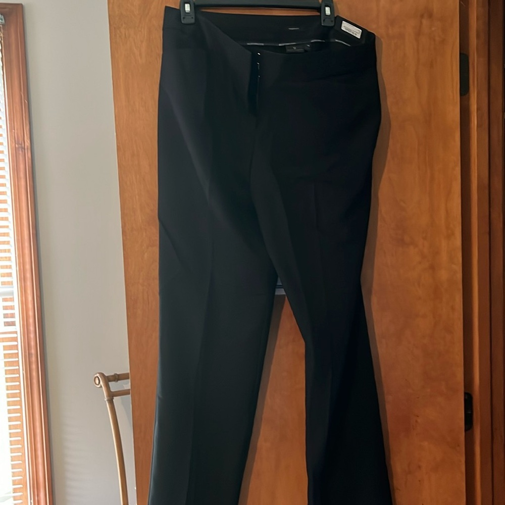 Worthington Women’s black modern fit dress pants size 14, NWT